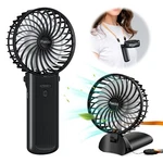 Handheld Fan, Mini Portable With Lanyard 4 Speeds Level Personal. Fixed Price $14.99.