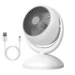 Air Circulator Fan Portable Desktop Rechargeable Oscillating With 4 Spe. Fixed Price $34.19.