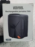 Rechargeable Waist Fan In/outdoor Cooling Clip On Belt Under Shirt Hands Free. Fixed Price $9.40.