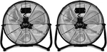 20 Inch 3-SPEED High Velocity Heavy Duty Metal Industrial Floor Fans Pack. Fixed Price $139.99.