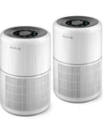 2 Air Purifiers W/ H13 True Hepa Filter, Removes 99.9% Of Dust Smoke Pollen Odor. Fixed Price $69.88.