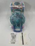 Vintage Holmes Fan Desktop Personal Childrens Green Blue Purple Pink Hanf 95A. Fixed Price $39.99.