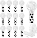 Glooglitter 12 Pcs Soccer Portable Fans Foldable Black White Handhel. Fixed Price $42.11.