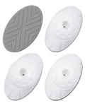 Flauzmann Baby Gate Wall Protector 4 Pack, Cups With Diamond, White. Fixed Price $14.99.