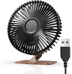 6 Inch Usb Small Desk Fan, 4 Speeds, Ultra-quiet, 90 Adjustment For Better Cool. Fixed Price $27.18.