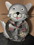 Vintage Himalayan Breeze HBM-7003 Cat Fan-sculpted Metal Ironwork Desk Works. Fixed Price $39.99.