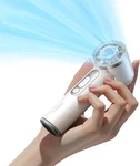 Torras Coolify Iva Handheld Fan With Ice Cooler, 5000MAH Mini, Ivory. Fixed Price $83.99.