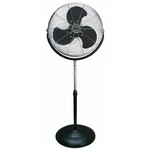 Optimus In. Black Industrial Grade High Velocity Stand Fan F-4184. Fixed Price $119.99.