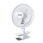 Shinic 6'' Portable Clip Fan With Strong Clamp, 2-SPEED, White,. Fixed Price $35.99.