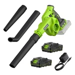Pulituo Leaf Blower Cordless Batteries And Charger 20V Electric. Fixed Price $85.76.