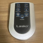 Lasko Fan Remote Control 7 Button Silver Oem 2033858. Fixed Price $6.00.
