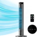 Cih Tower Fan 37 INCH,24FT/S Velocity Quiet Oscillating Bladeless 6 Speeds. Fixed Price $75.59.