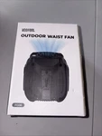 Outdoor Waist Fan FG06 Orange Brand New In The Box Please Look At Photos. Fixed Price $10.00.
