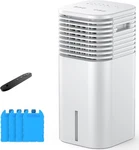 24" Windowless Portable Air Conditioner 15H Timer & 120DEG Oscillation Chalky. Fixed Price $114.00.