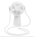 Muji Mini Portable Neck & Handheld Fan Usb White Carry Handle MJ-HF4-W. Fixed Price $30.99.