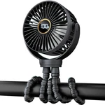 Portable Stroller Mini Fan Small Rechargeable Personal Cooler W/ 360 Rotatio.... Fixed Price $29.99.