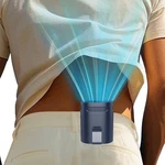 Kjxic Portable Waist Fan-personal Battery Operated Clip Azure Blue. Fixed Price $27.13.