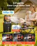 Vevor Misting Fan, 2400RPM Motor Camping Mister Cooling Fans With 3. Fixed Price $80.90.