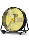 Vagkri 24 Industrial Drum Floor Fan, 320W High Velocity Speed 360 Tilt. Fixed Price $149.00.