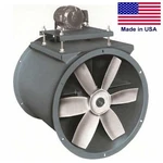 24" Exhaust Duct Fan - 9525 Cfm Belt Drive 2HP Blade 3PH 230/460V. Fixed Price $8636.86.