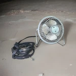 Massey MF-4 All Metal 4" Tilting Personal Fan 120V Works Great Single Speed Euc. Fixed Price $26.00.