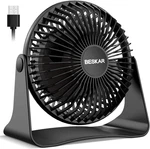 Beskar Usb Small Desk Fan, Portable Fans With 3 Speeds Strong Airflow, Quiet Ope. Fixed Price $15.85.