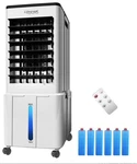 Lifecreek 3-IN-1 Portable Evaporative Air Cooler W/remote, 3.2GAL Tank-open Box. Fixed Price $72.78.