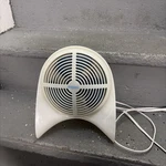 Vintage 2000S Holmes Desk Bedroom Fan White/blue Blades Speeds Retro Works!. Fixed Price $28.00.