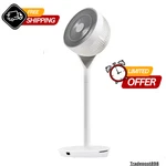 Woozoo 360 Pedestal Fan Air Circulator, Oscillating, Remote Control, White, New!. Fixed Price $109.66.