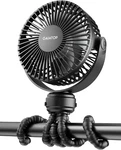 Gaiatop Mini Portable Stroller Fan, Battery Operated Small Clip On, Detachable 3. Fixed Price $23.80.