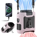 Socool 10000MAH Portable Waist Fan Clip Wearable Belt Personal Recharg.... Fixed Price $50.69.