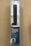 Hampton Bay 36 4-SPEED Oscillating Tower Fan Black & Remote Control. Fixed Price $44.99.