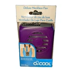 O2COOL Deluxe Necklace Fan Purple Battery Operated Wearable New In Box. Fixed Price $5.07.