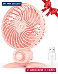 Aaolin Usb Small Fan, Desk Fans With Cvt Variable Speeds, Strong Cooling Airflow. Fixed Price $19.97.