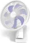 8'' Small Wall Mount Fan With Remote Control, 90 Oscillating, 4 Speeds, Timer,. Fixed Price $58.49.