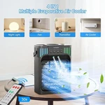 Tiokviop Portable Air Conditioners Evaporative Cooler Remote 3 Speed - Black. Fixed Price $89.00.