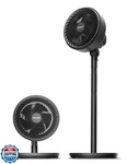 Pelonis 7-INCH Pedestal Air Circulator, Oscillation Fan, 15FT/S, 3 Speeds, Ad. Fixed Price $69.92.