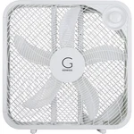 Genesis 20" Fan, 3 Speeds, Max Cooling, Carry Handle, White G20BOX-WHT. Fixed Price $60.48.