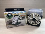 Ozark Trail 2-SPEED Portable Battery Fan With Fluorescent Light Vintage Camping. Fixed Price $18.81.