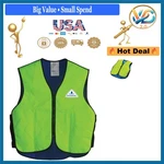 Miracool Evaporative Cooling Vest Mens Xl Hyperkewl Lightweight Lime. Fixed Price $50.76.