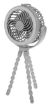 Living Glow Portable 3-IN-1 Usb Rechargeable Speeds Led Lights Gray 5" Fan. Fixed Price $19.99.