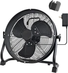 14" Portable Battery-powered Floor Fan Camping Variable Speed For Dewalt. Fixed Price $119.67.