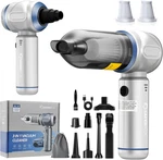 Car Vacuum Portable Cordless, 3-IN-1 Hand Held Mini Cleaner 17500PA High. Fixed Price $106.99.