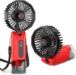 Ohyes Magnetic Handheld 4IN Fan Fit For Milwaukee 12V Battery Medium, Black. Fixed Price $47.23.