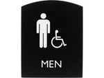 Lorell Sign, Men, 6-4/5"WX8-1/2"LX4/5"H, Black (LLR02677). Fixed Price $61.99.
