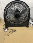 Lasko 20 3 Speed Air Circulator Floor Fan Black Pivoting Head Wall Mount. Fixed Price $29.99.