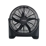 Floor Fan 20-INCH 3-SPEED High Velocity. Adjustable Til. Elegant Black. Fixed Price $60.30.