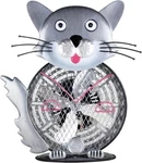 Himalayan Breeze HBM-7003 Medium Size Cat Fan Metal Blades Iron Work Sculpture. Fixed Price $34.99.