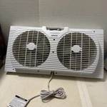 Shinic Twin Window Fan Cooling Unit With Reversible Air Flow BP3-9T Tested. Fixed Price $70.00.