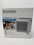 Black+decker BDMC2W Desktop Air Cooler & Humidifier Personal Portable Fan. Fixed Price $29.99.
